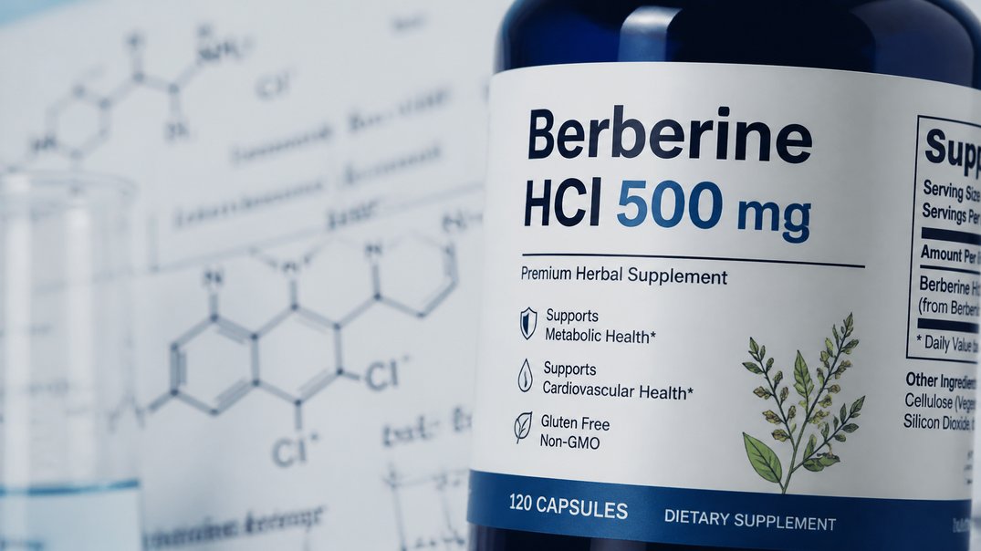 berberine capsules vs berberine hcl