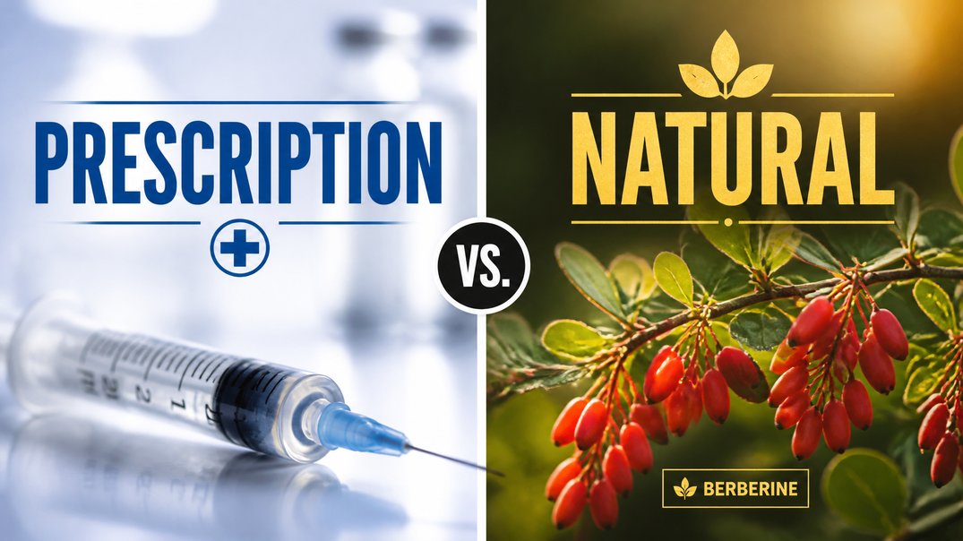natural glp-1 vs prescription glp1 drugs